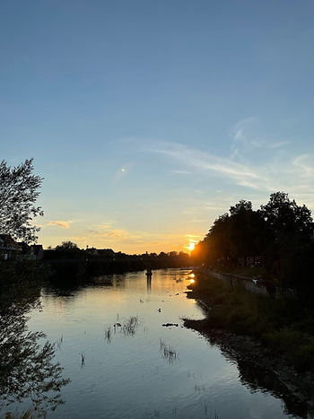 Image 1: Sunset Coucher de soleil à Ratisbonne